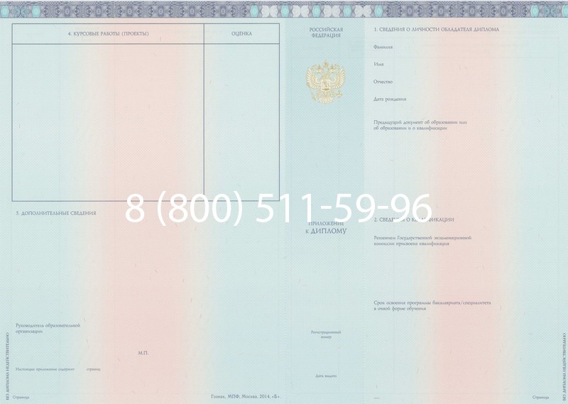 Заказать Диплом бакалавра 2014-2024 года в Рыбинске