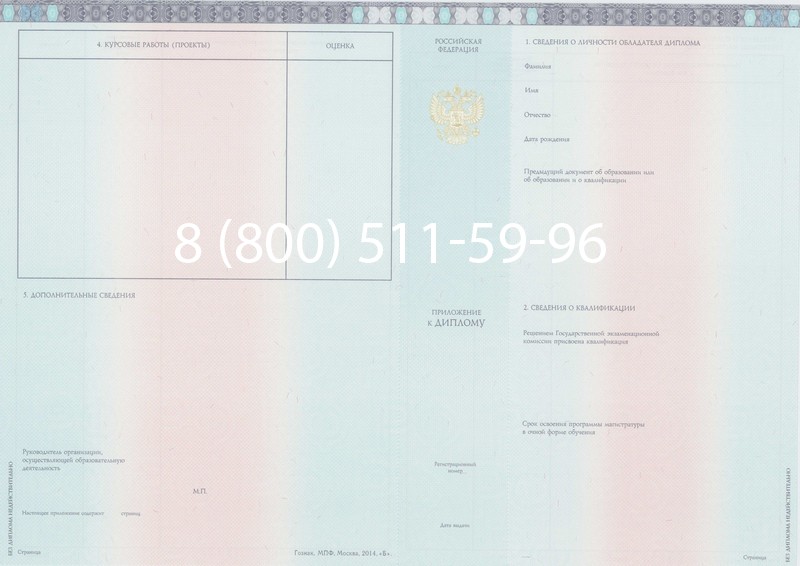 Заказать Диплом магистра 2014-2024 года в Рыбинске