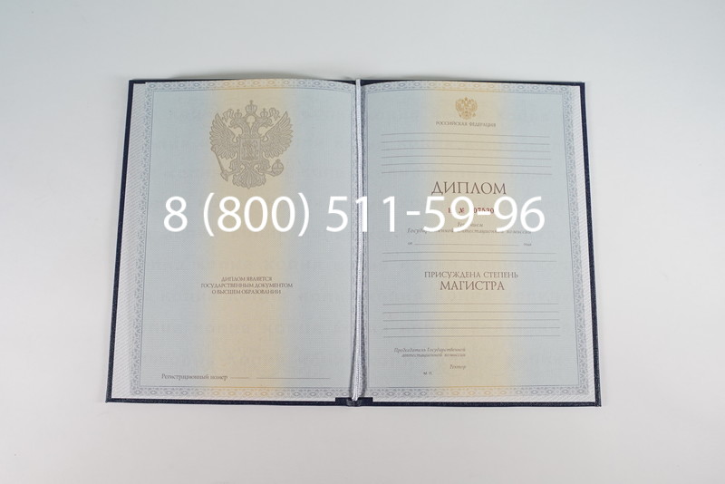 Диплом магистра 2012-2013 годов в Рыбинске