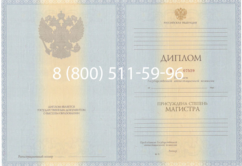 Купить Диплом магистра 2012-2013 годов в Рыбинске
